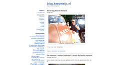 Desktop Screenshot of blog.keesmeijs.nl