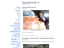 Tablet Screenshot of blog.keesmeijs.nl